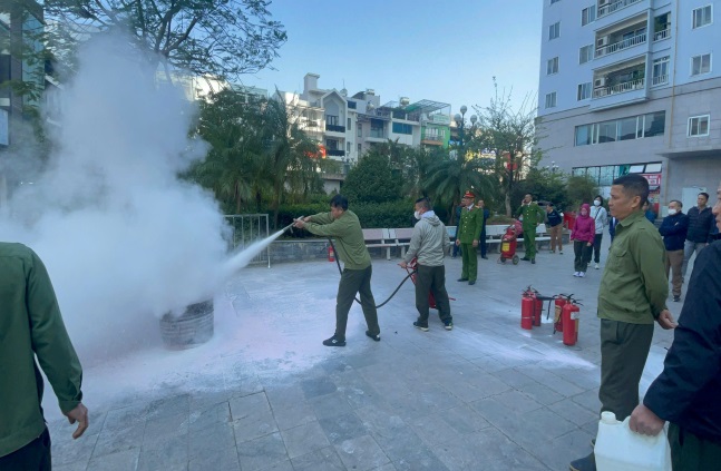 Tăng cường biện pháp an toàn cháy, nổ chung cư nhà cao tầng