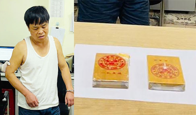 Tuần tra phát hiện đối tượng vận chuyển trái phép 2 bánh heroin