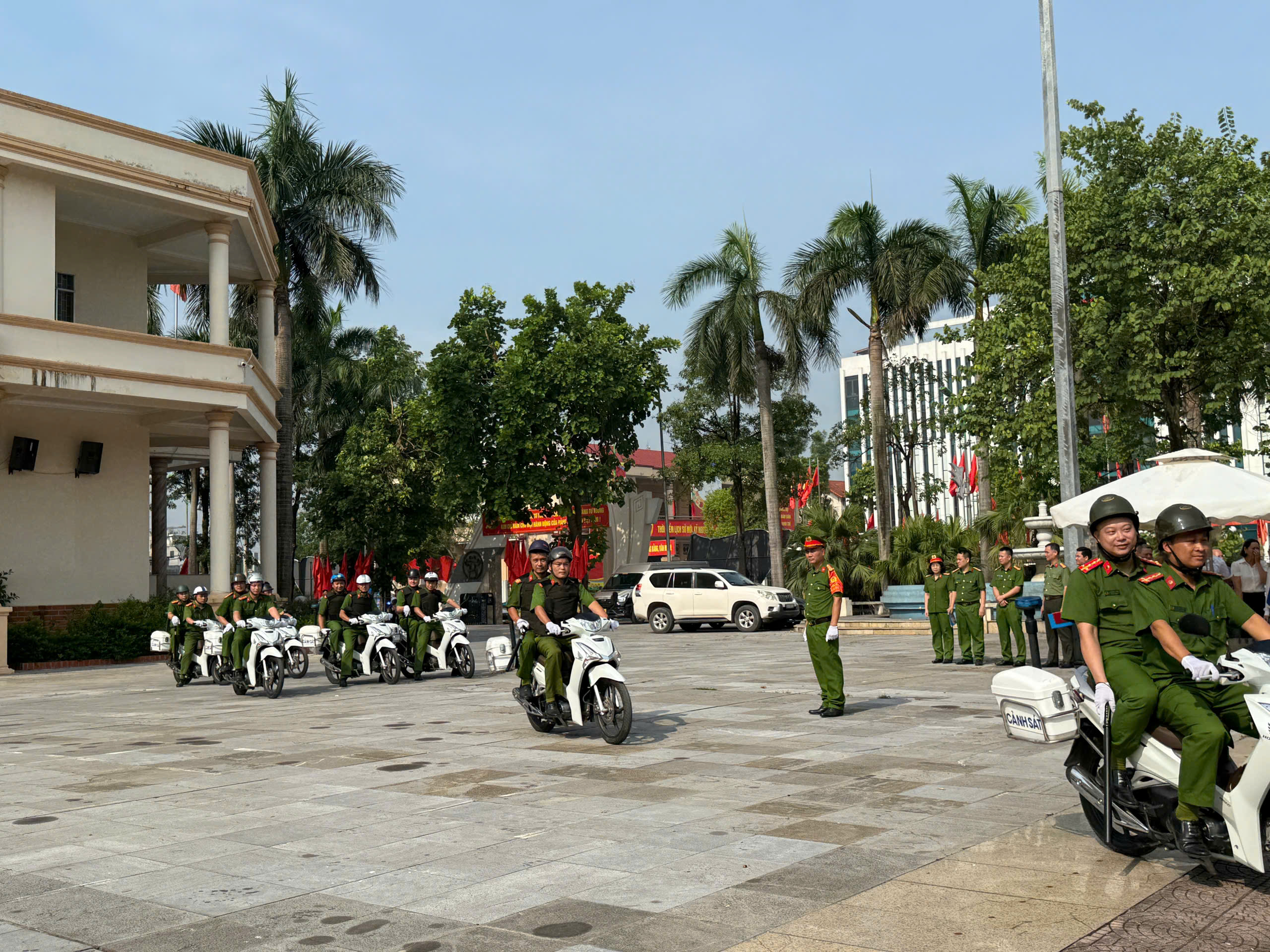 Xã Thanh Trì quyết liệt các biện pháp đảm bảo an ninh trật tự