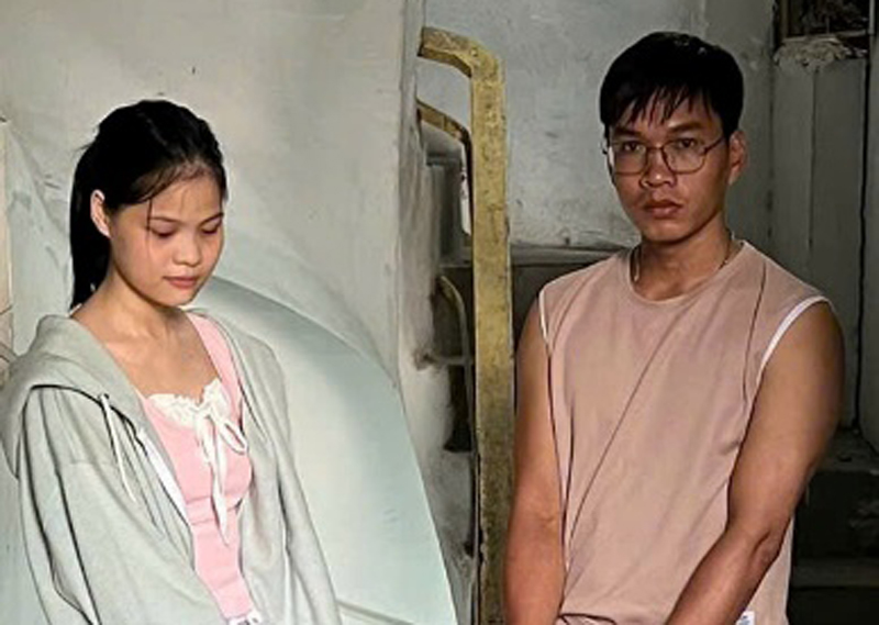 Phát hiện đôi nam nữ mua bán trái phép chất ma tuý
