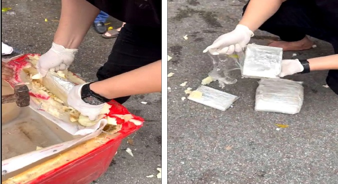 Triệt phá đường dây tội phạm xuyên quốc gia, thu giữ gần 1,3kg ma túy