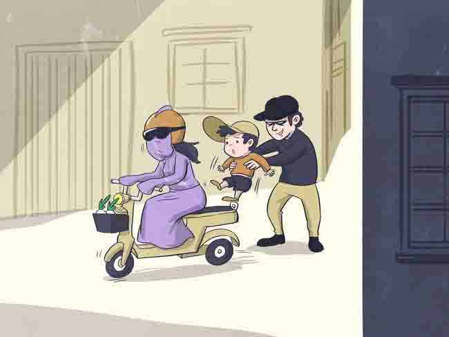 Cảnh báo việc “giao phó” con nhỏ cho "xe ôm công nghệ" đưa đón