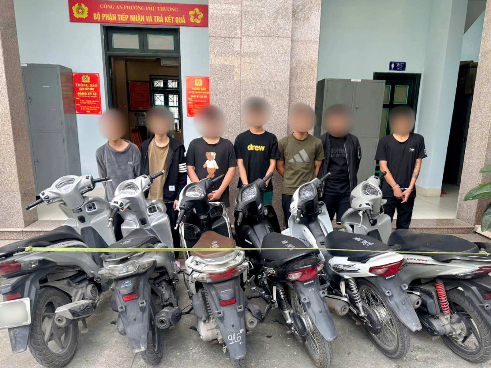 Phát hiện nhóm thanh, thiếu niên hư gây ra hàng chục vụ trộm cắp xe máy