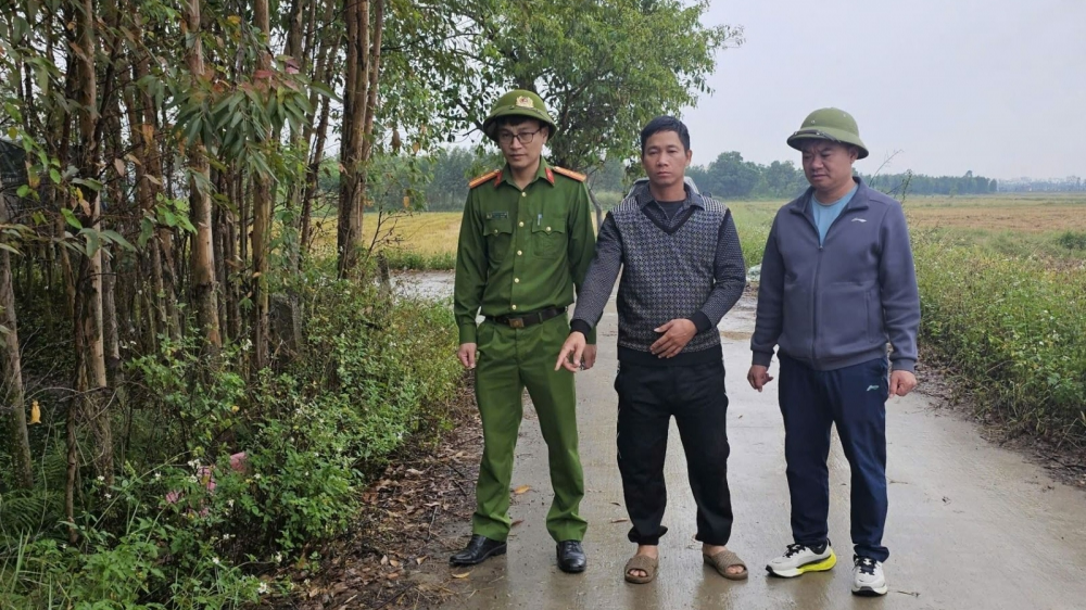 Công an xã Đồng Việt phối hợp điều tra, làm rõ đối tượng cướp giật tài sản