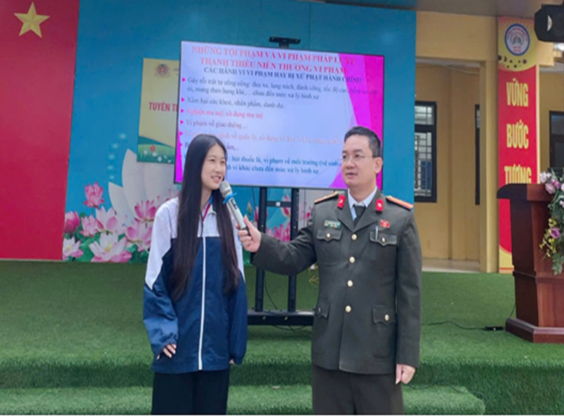 Tuyên truyền phòng ngừa tội phạm và vi phạm pháp luật trong thanh, thiếu niên