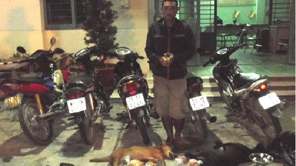 Bị bắt khi đang trộm cho ở nghĩa địa