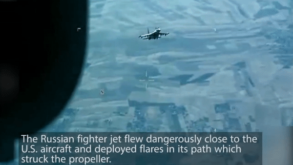 ‘Quái điểu’ MQ-9 Mỹ sống sót kỳ diệu khi chạm trán giữa không trung với Su-35 Nga