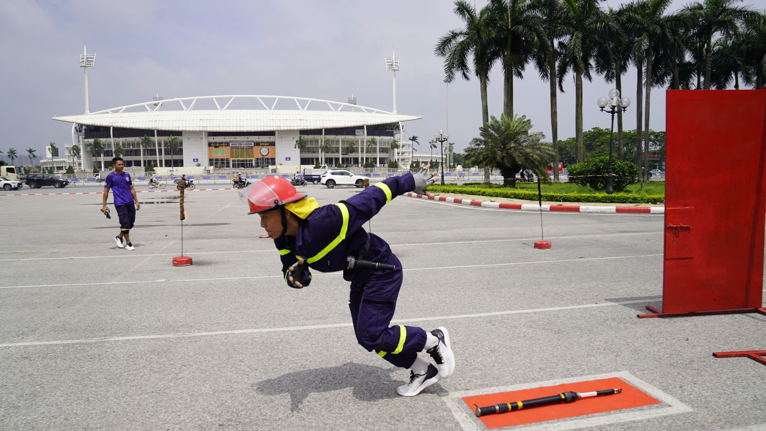 Kiểm tra công tác chuẩn bị Hội thi Thể thao nghiệp vụ chữa cháy và cứu nạn, cứu hộ