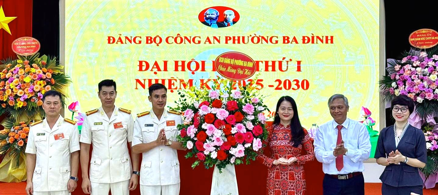 Phát huy vai trò hạt nhân chính trị trong lực lượng Công an phường Ba Đình