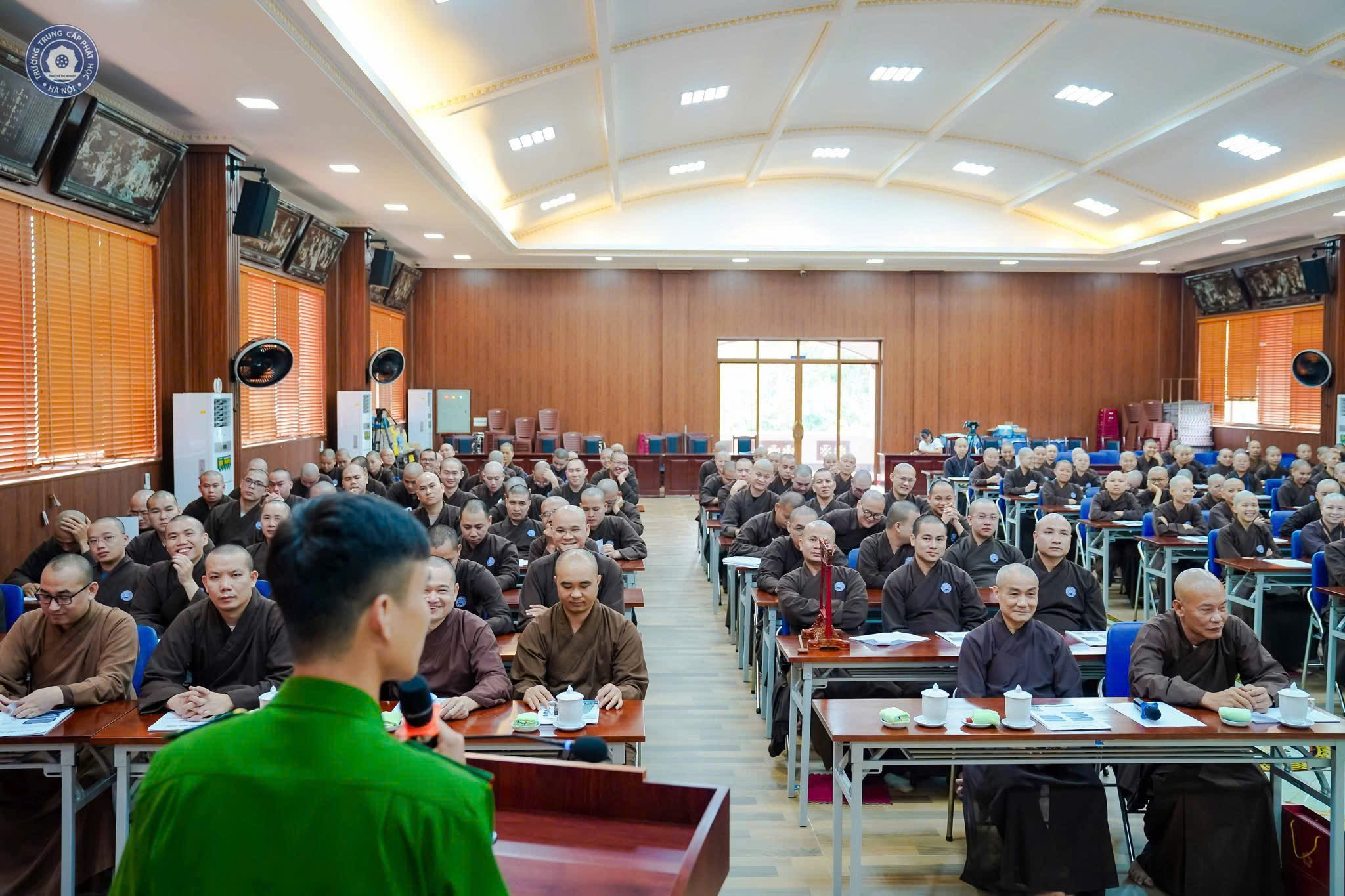 Nâng cao kỹ năng thoát nạn, phòng cháy đối với tăng ni, phật tử trường hạ Đại Từ Ân
