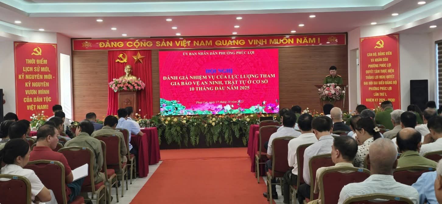 Phát huy vai trò nòng cốt, xây dựng thế trận an ninh nhân dân vững chắc từ cơ sở