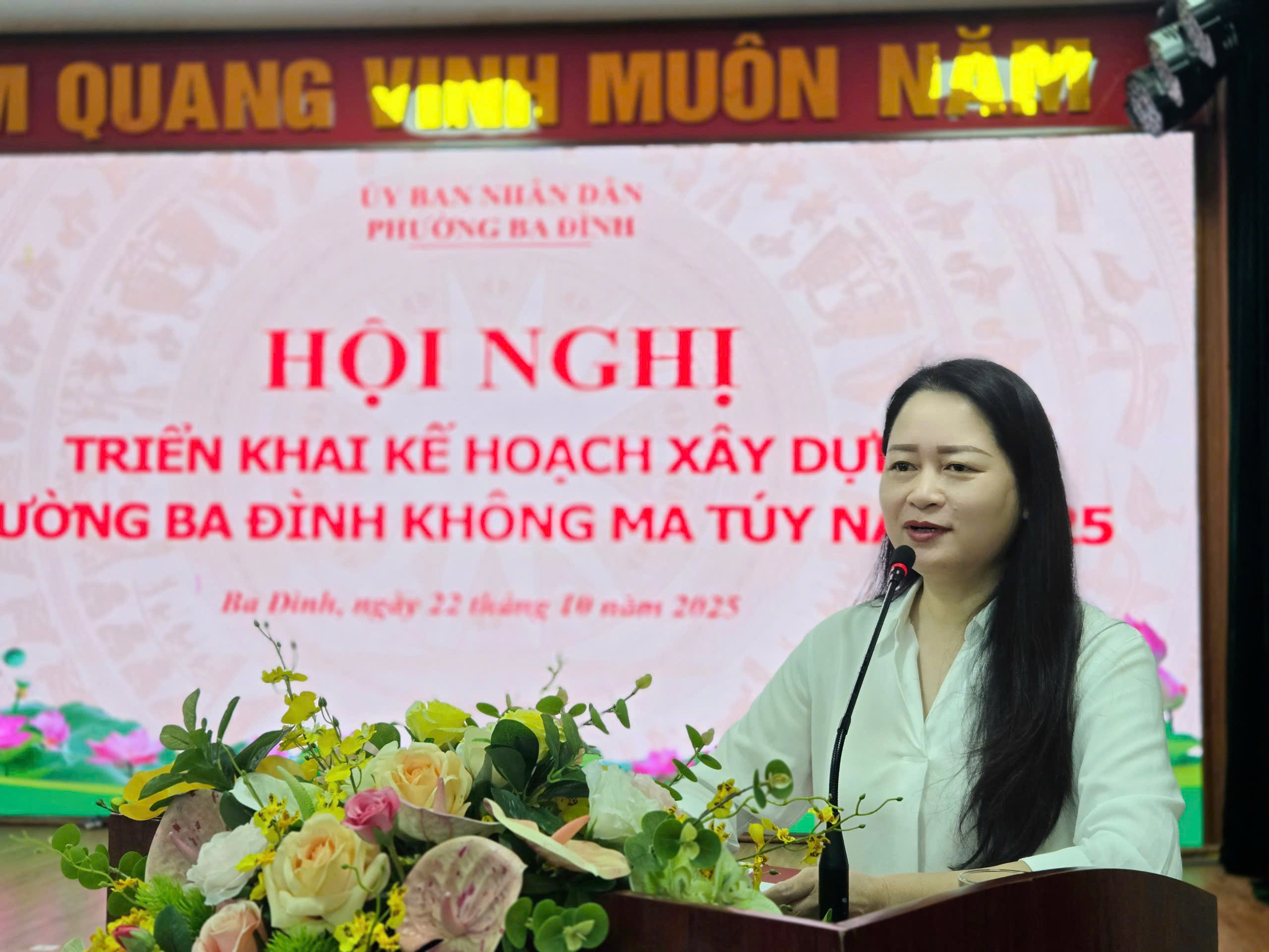Phường Ba Đình xây dựng địa bàn không ma túy