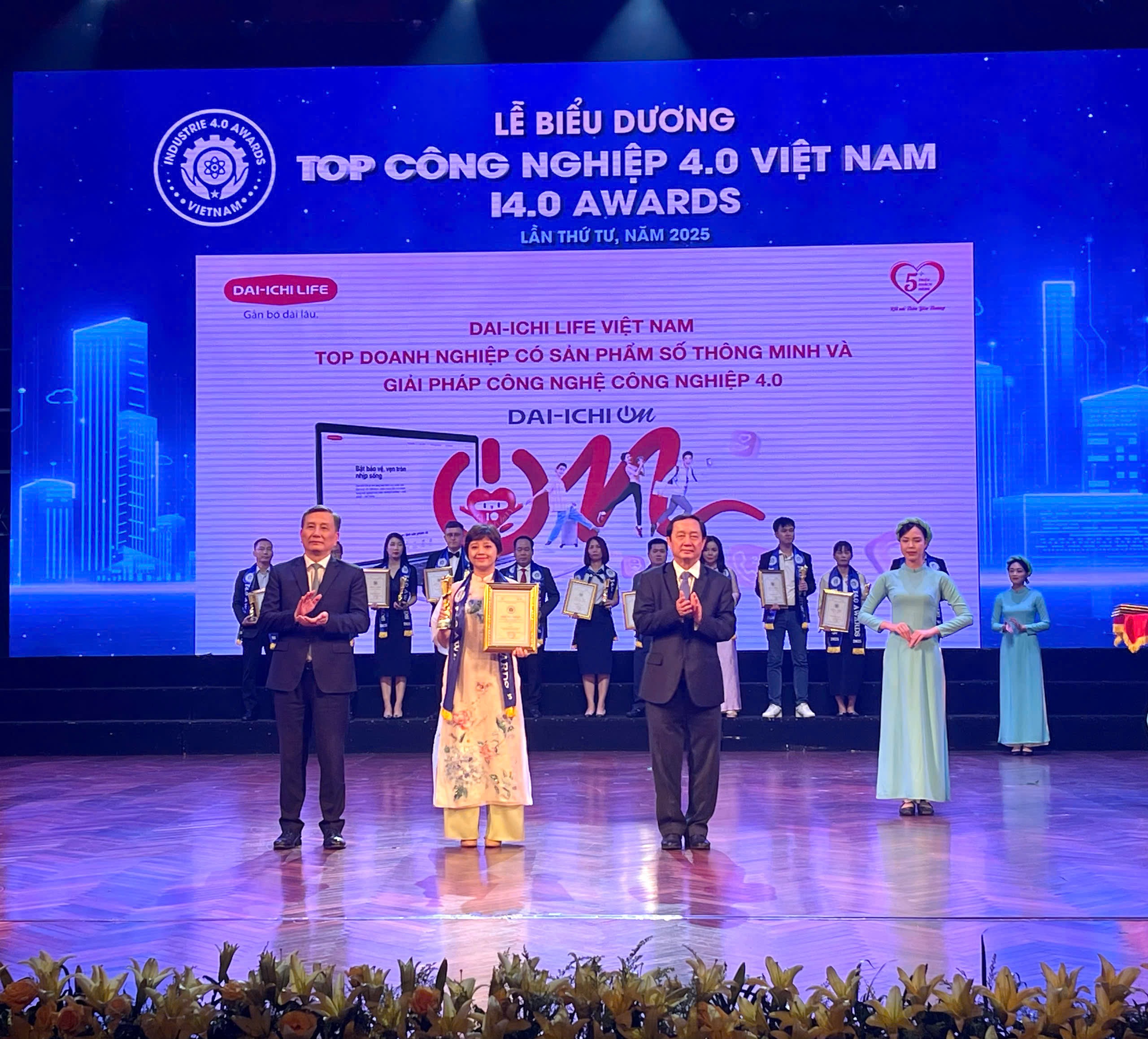 Dai-ichi Life Việt Nam đoạt giải thưởng lớn về ứng dụng công nghệ