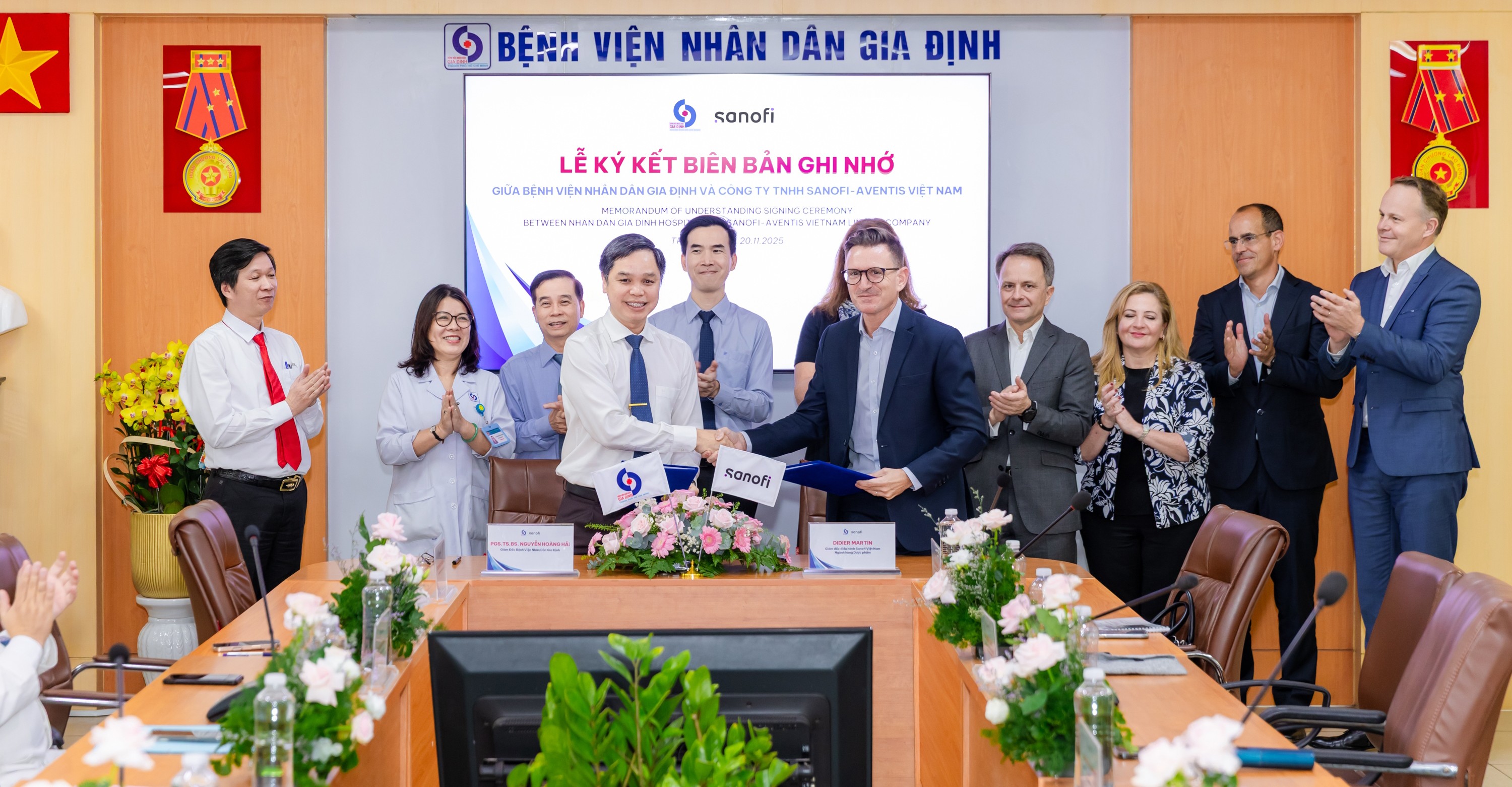 Sanofi hợp tác Bệnh viện Nhân dân Gia Định, thúc đẩy chất lượng chăm sóc sức khỏe người bệnh