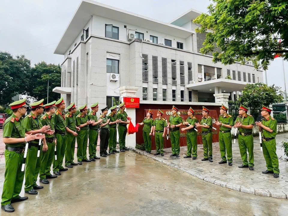 Công an phường Dương Nội giữ gọn sạch địa bàn ngay sau khi triển khai bộ máy mới