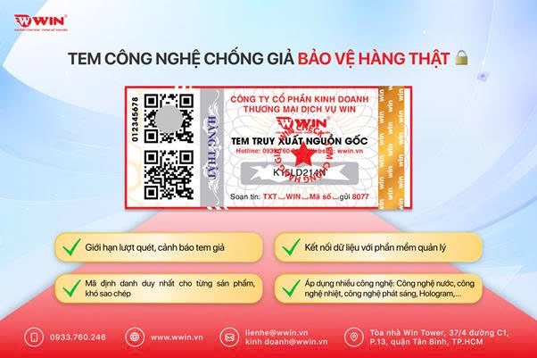 Tem công nghệ chống giả góp phần thay đổi hành vi của người tiêu dùng