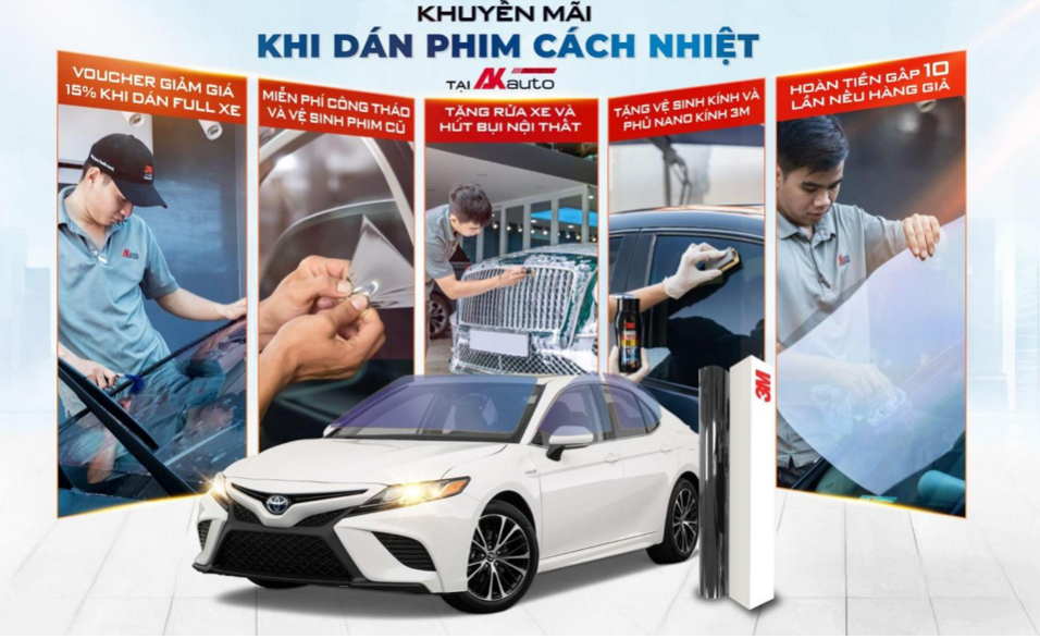 Phim cách nhiệt ô tô hàng đầu hiện nay: Giải mã sự khác biệt và lý do nên chọn AKauto