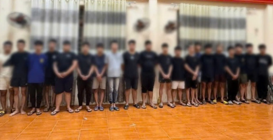 Khởi tố 15 đối tượng mang hung khí, gây rối trên địa bàn xã Chương Dương