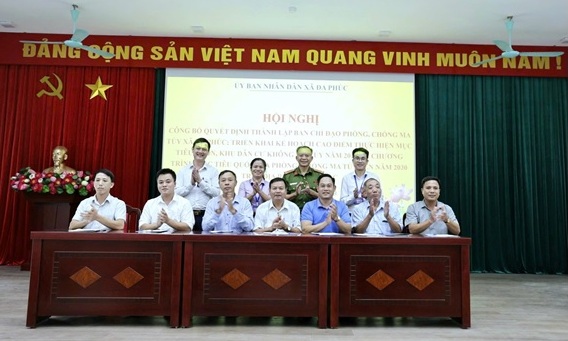 Quyết tâm lớn của cấp ủy, chính quyền và Công an xã Đa Phúc