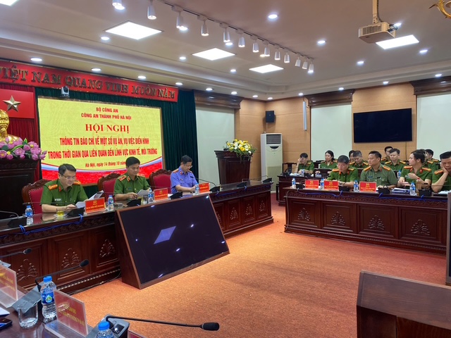 Công an Hà Nội thông tin kết quả điều tra 5 chuyên án đặc biệt xuất sắc