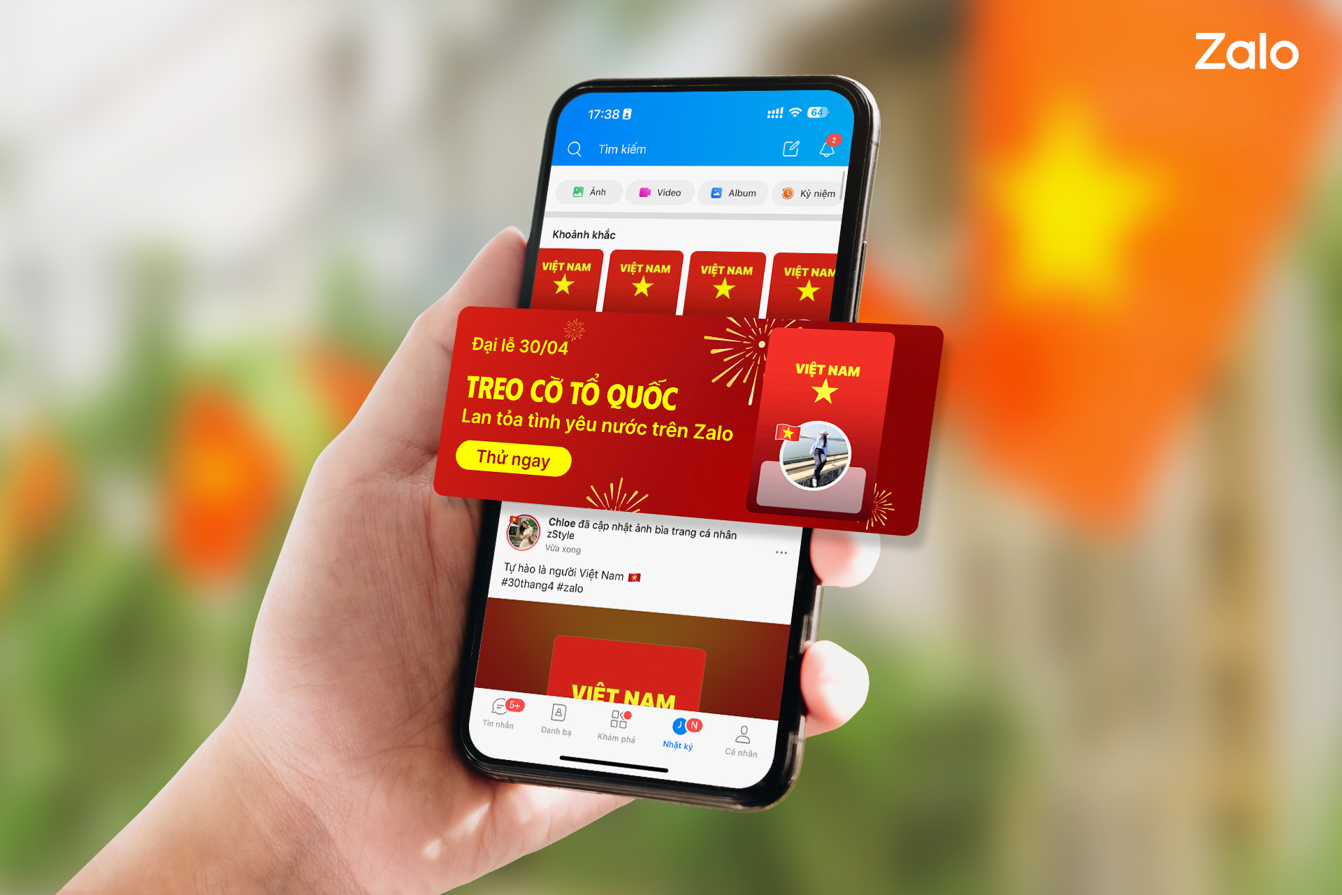 Chiến dịch "Tự hào Việt Nam" lập kỷ lục 5 triệu người dùng đúng ngày Đại lễ 30/4