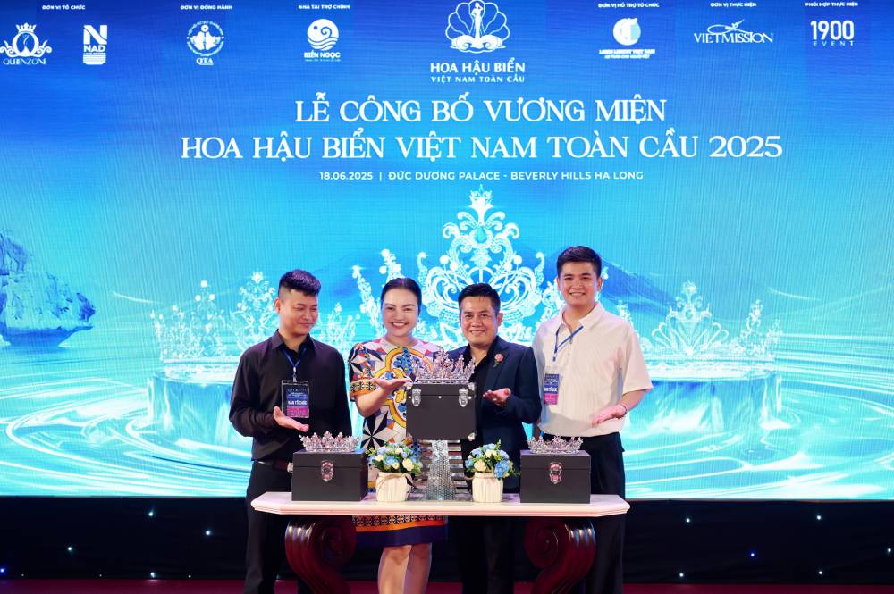 Công bố vương miện Hoa hậu Biển Việt Nam toàn cầu 2025