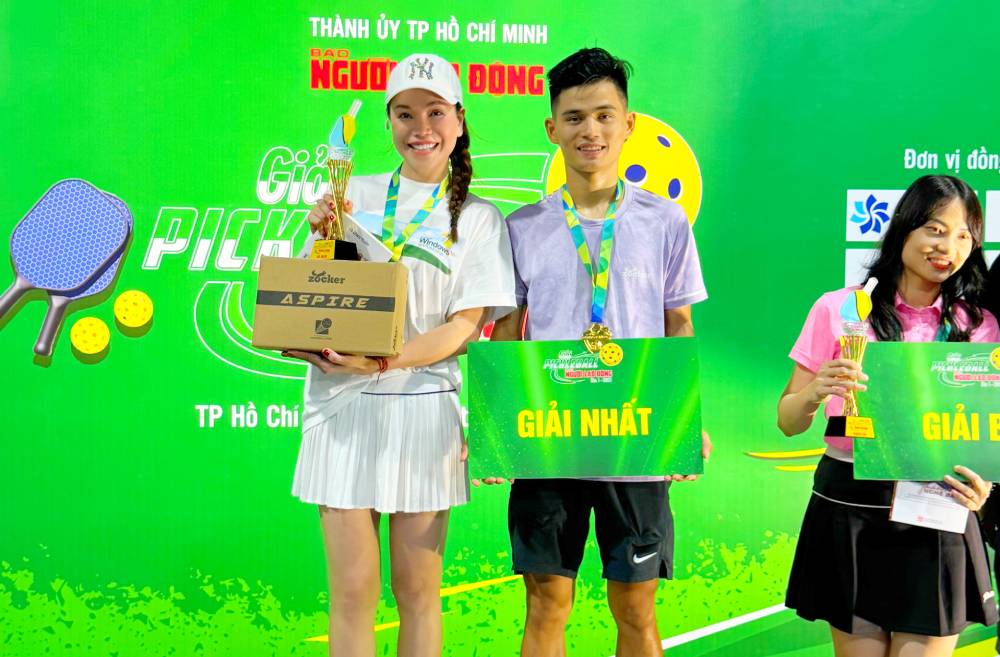 Trà Ngọc Hằng liên tiếp thắng giải Pickleball chuyên nghiệp