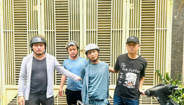 Gã nghiện ma tuý trộm xe máy từ Thái Bình sang Hải Phòng lẩn trốn