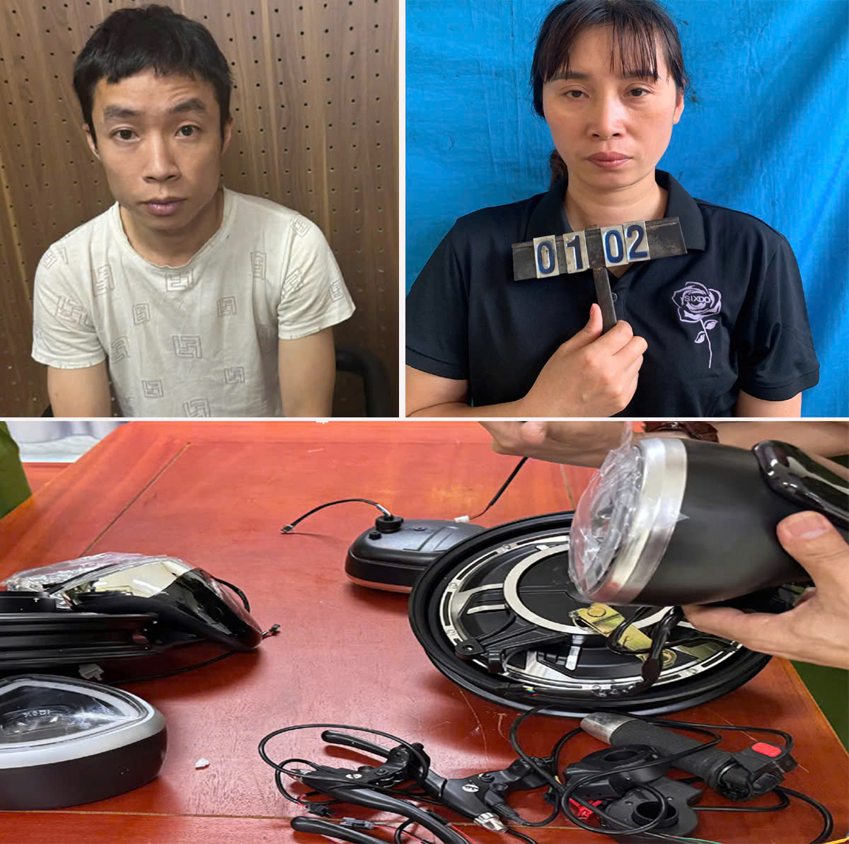 Triệt phá 2 đường dây buôn lậu phụ tùng xe điện cực lớn