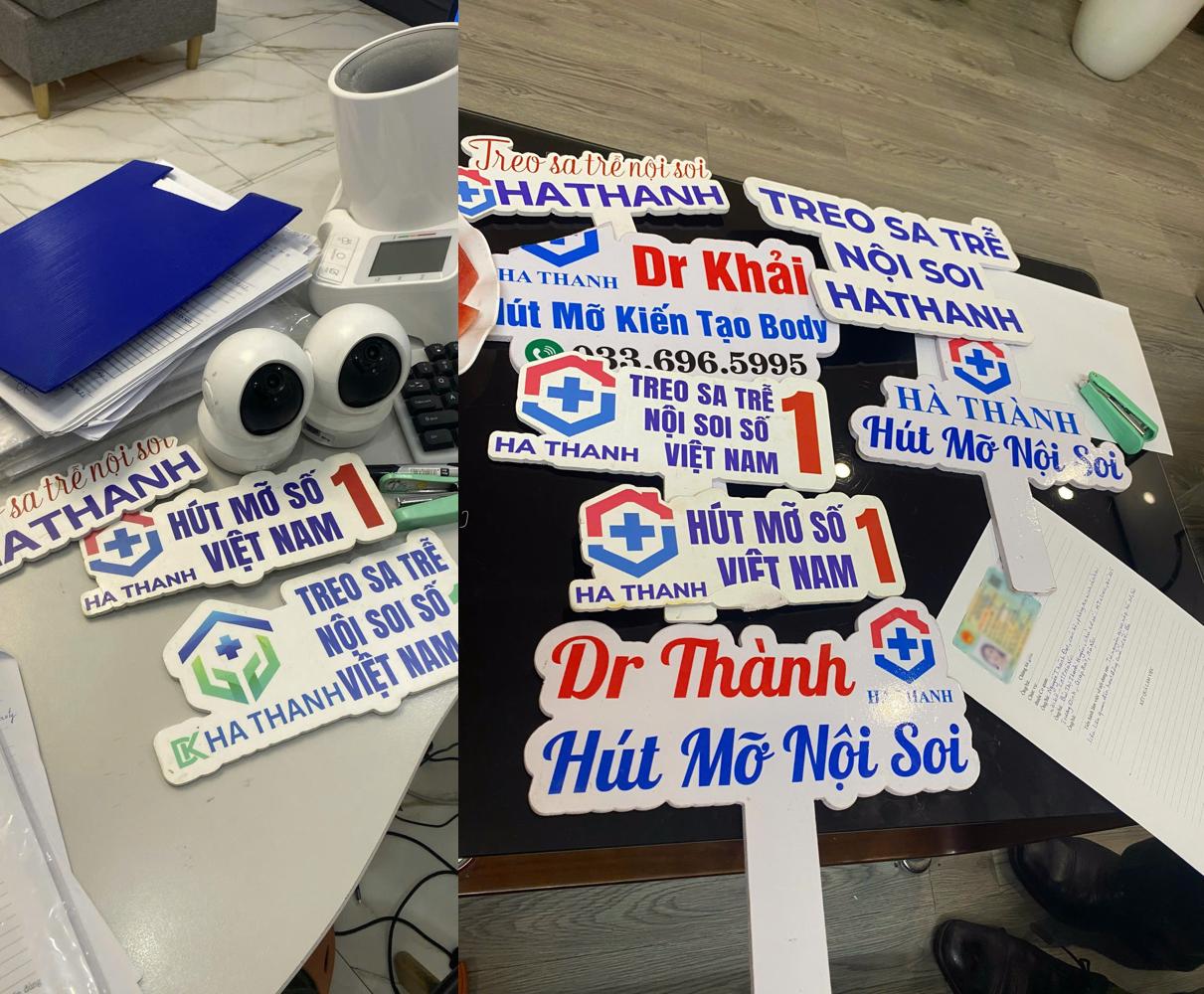 Phát hiện, xử lý cơ sở thẩm mỹ không phép mạo danh Bệnh viện Hà Thành