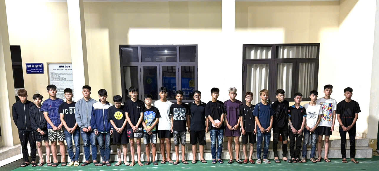 Bắt 21 đối tượng "ẩu đả" khiến một người bị thương