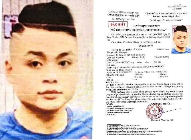 Truy nã đặc biệt đối tượng buôn ma túy
