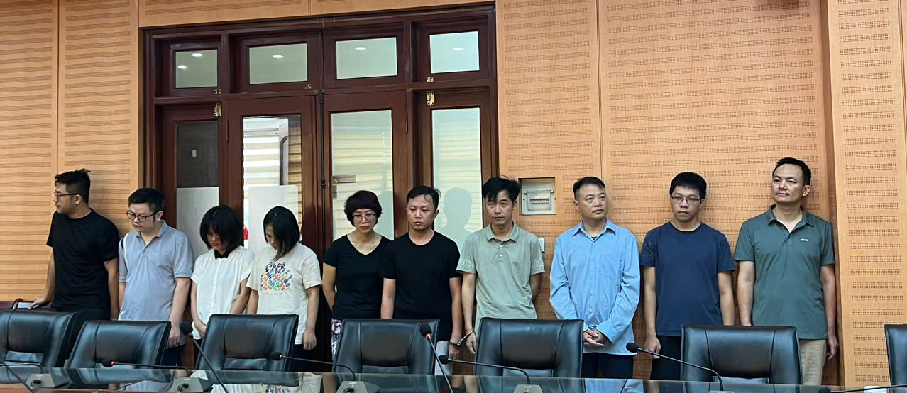 Danh tính 9 đồng phạm cùng Nguyễn Hòa Bình lừa đảo chiếm đoạt tài sản