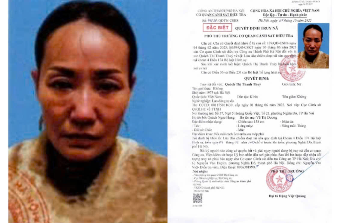Công an Hà Nội truy nã đối tượng lừa đảo cấp phép dự án xây dựng