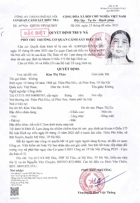 Truy nã chủ hụi lạm dụng tín nhiệm chiếm đoạt hơn 1,5 tỷ đồng