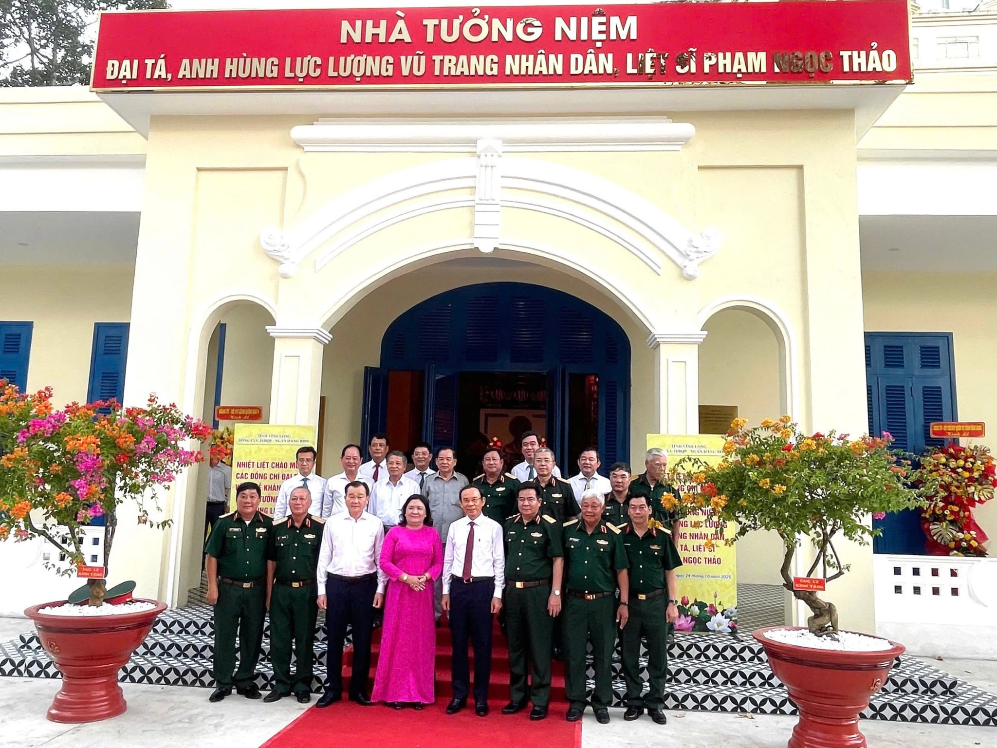Khánh thành nhà tưởng niệm Anh hùng, Liệt sĩ, Đại tá Phạm Ngọc Thảo