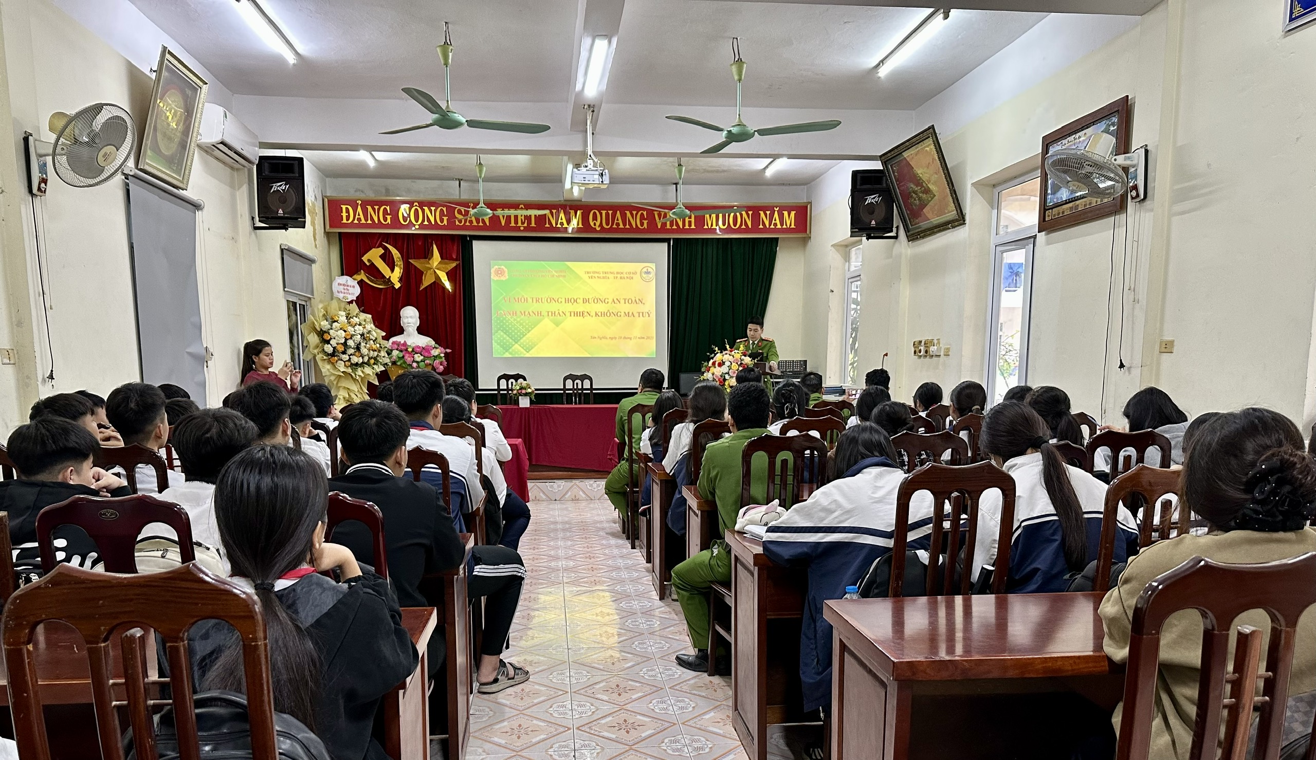 Ngăn chặn ma túy, bạo lực học đường và trang bị kỹ năng PCCC cho học sinh