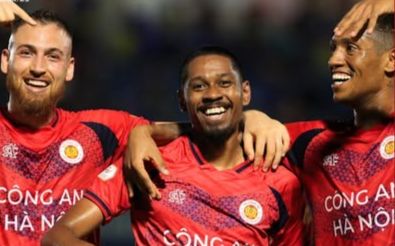 Cao Pendant Quang Vinh ghi bàn đầu tiên, Công an Hà Nội FC thắng áp đảo