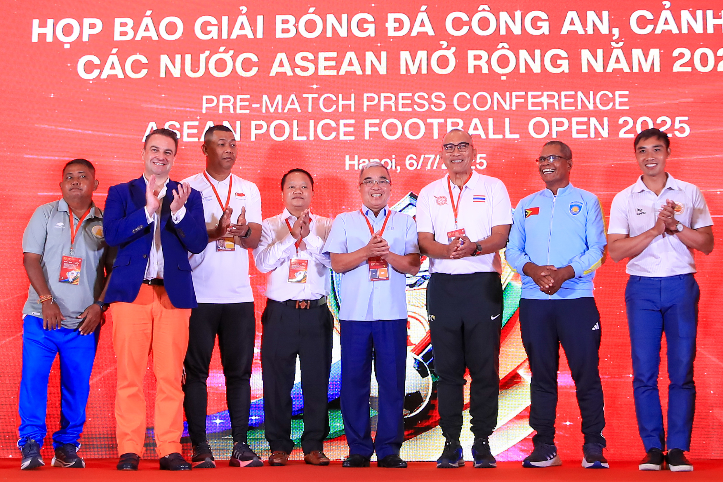 Giải bóng đá Công an, Cảnh sát ASEAN mở rộng 2025: Ngày hội thể thao vì hòa bình và đoàn kết khu vực