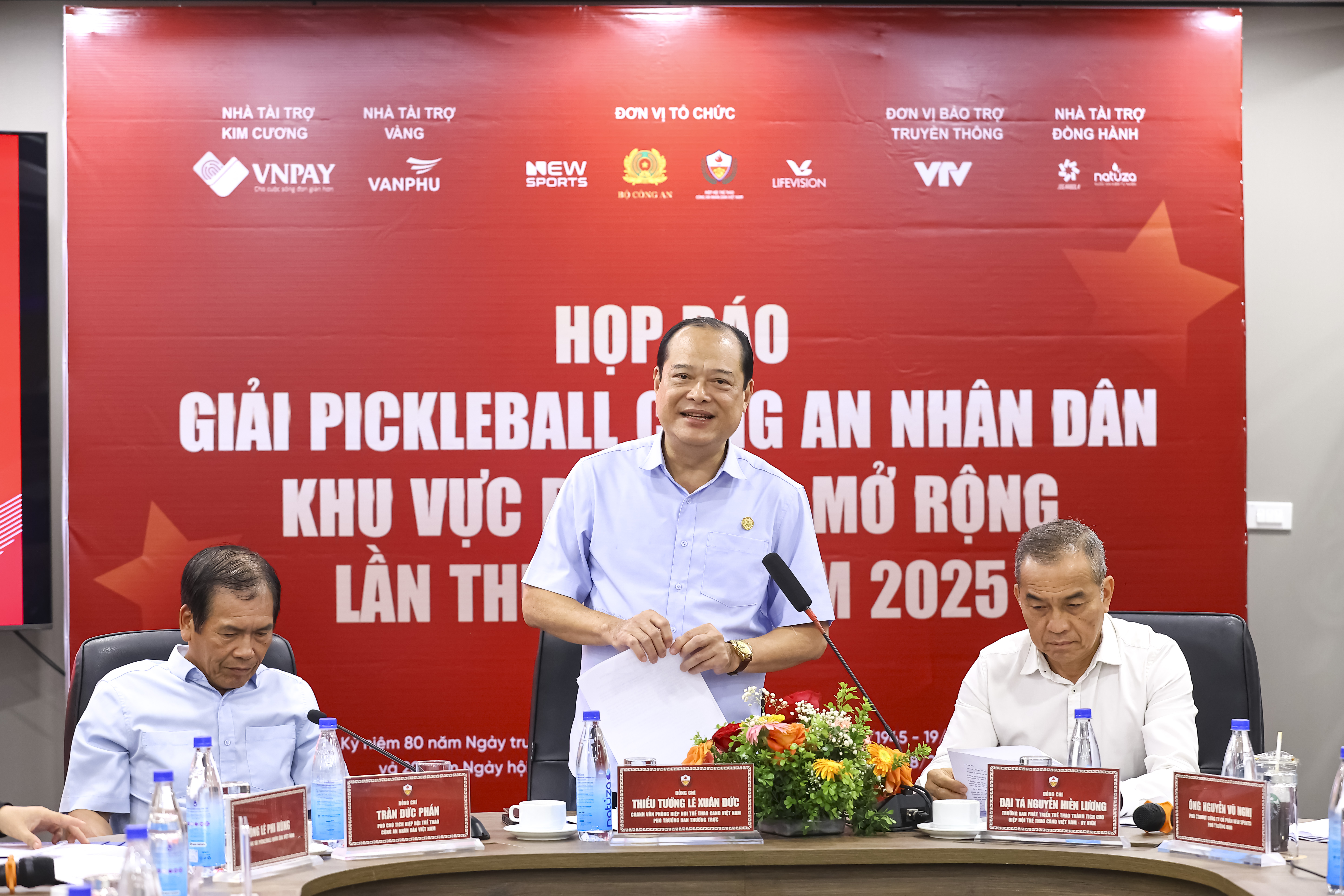 Hấp dẫn giải Pickleball Công an nhân dân mở rộng lần I năm 2025