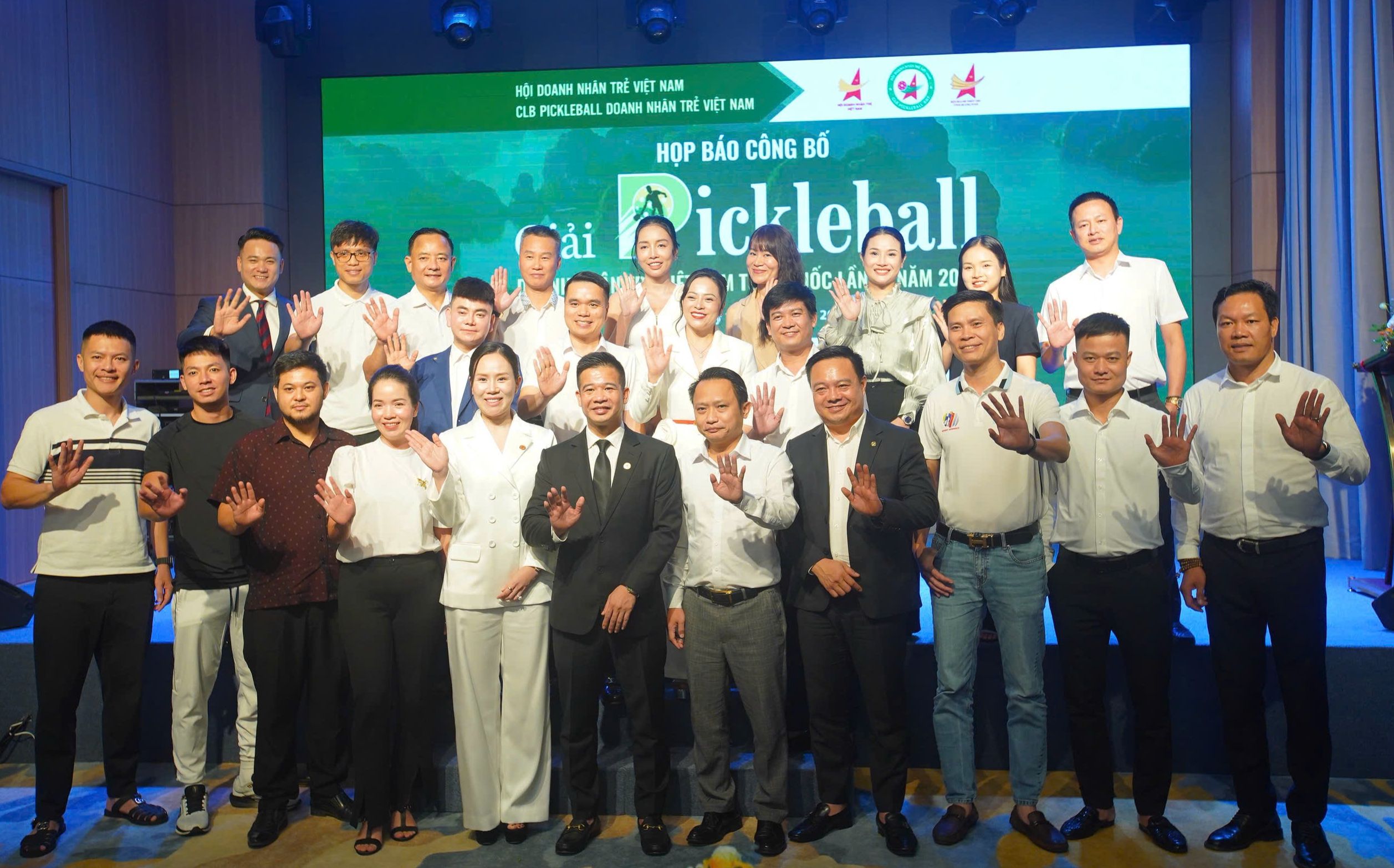 Hấp dẫn giải Pickleball Doanh nhân trẻ Việt Nam lần đầu tiên tổ chức toàn quốc