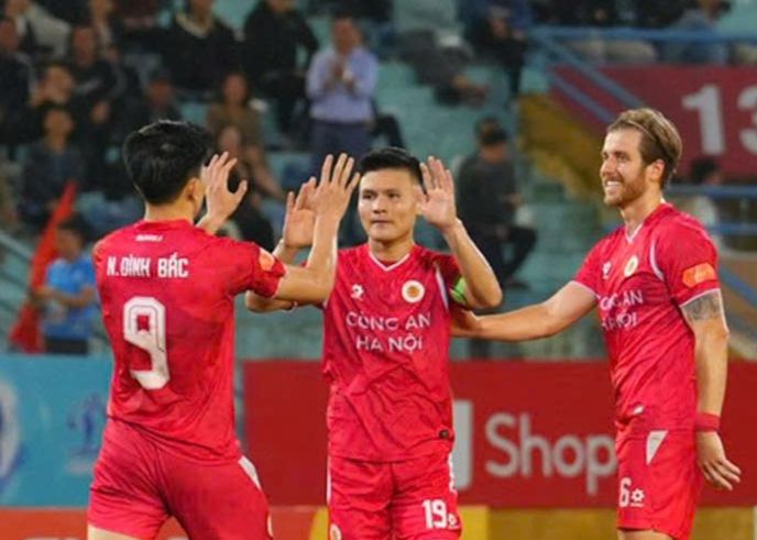 CLB Công an Hà Nội duy trì mạch bất bại ở V-League