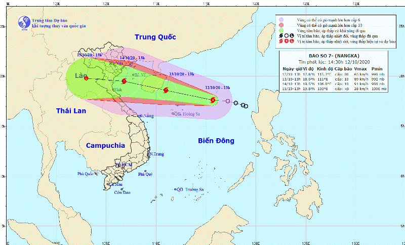 Bão số 7 di chuyển khó lường, bão số 8 sẽ nối đuôi vào Biển Đông trong vài ngày tới