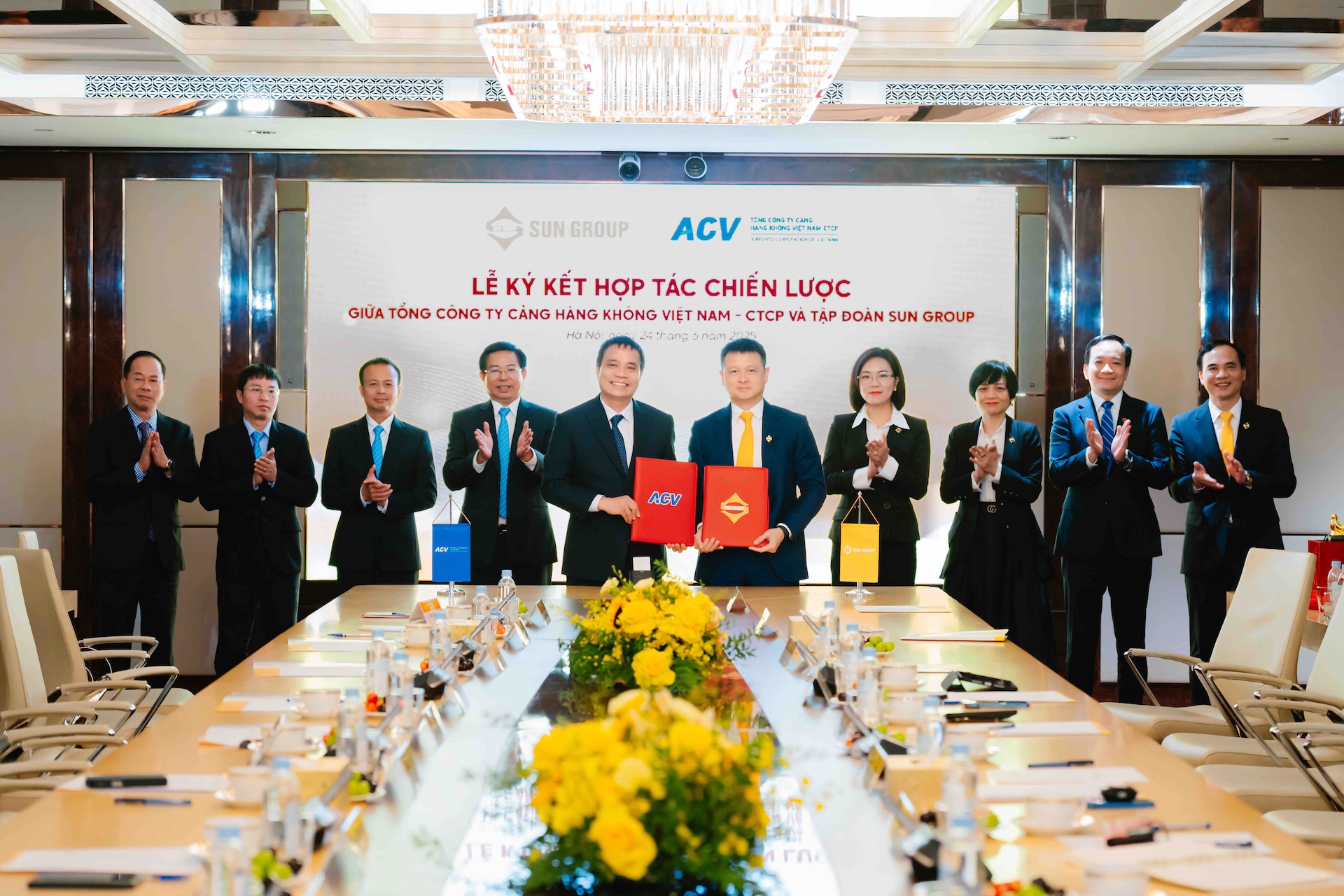 Sun Group “bắt tay” hợp tác toàn diện với Tổng Công ty Cảng hàng không Việt Nam