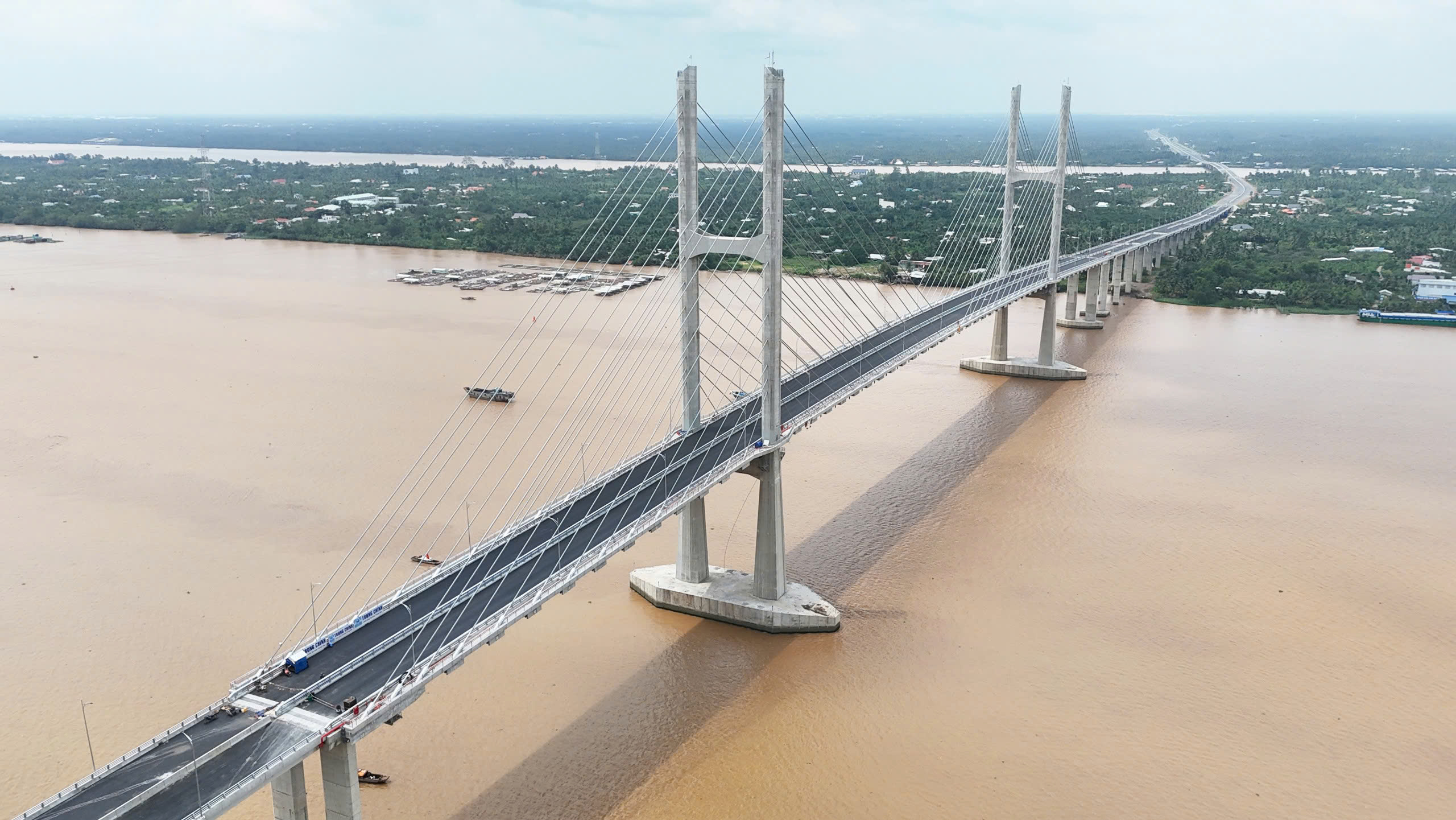 Khánh thành cầu Rạch Miễu 2, nối đôi bờ Vĩnh Long và Đồng Tháp
