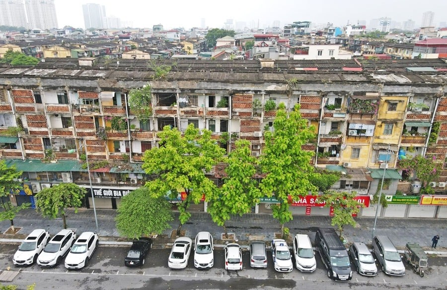 UBND TP Hà Nội trả lời cử tri về tiến độ cải tạo khu chung cư cũ Quỳnh Mai