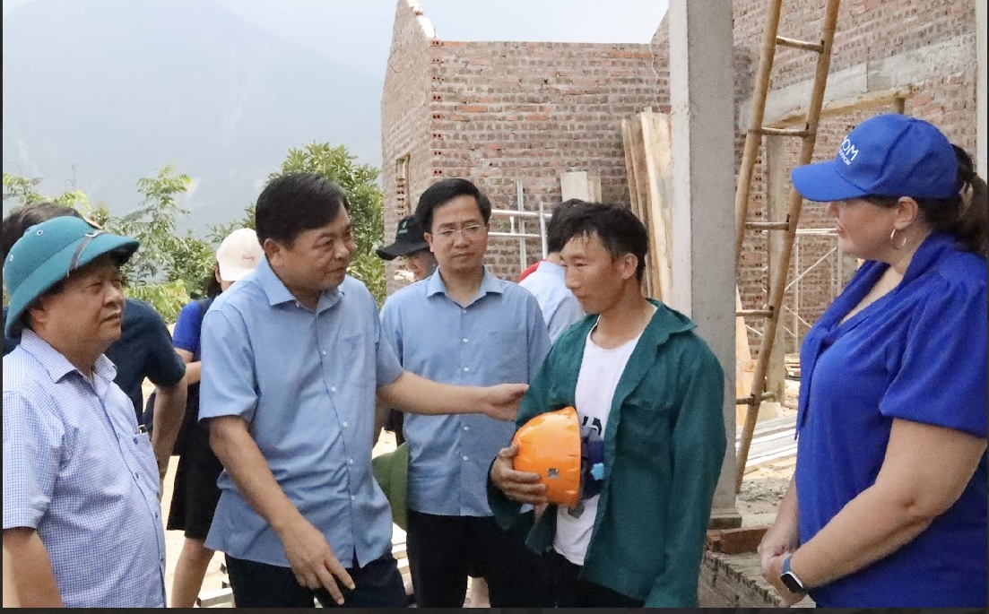 Các tổ chức quốc tế hỗ trợ hơn 500.000 USD sửa chữa, xây mới gần 200 ngôi nhà