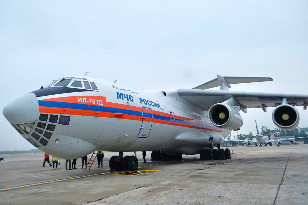 Chính phủ Nga viện trợ khẩn cấp 30 tấn hàng cho người dân bị thiên tai tại Huế