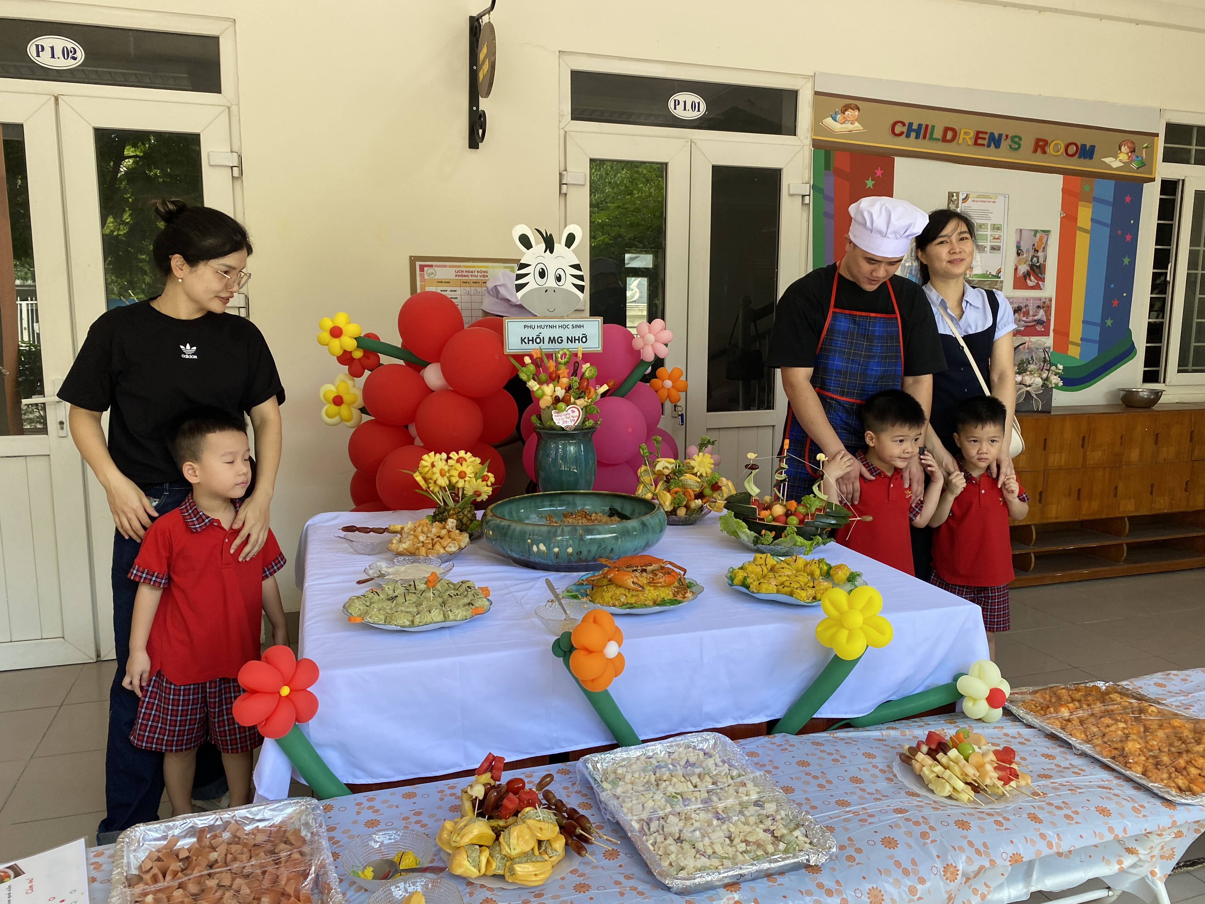 Tưng bừng ngày hội "Bố ơi, mình làm Master Chef nhé"