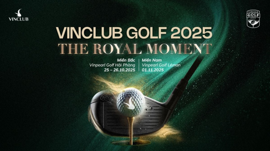VinClub Golf 2025 chính thức khởi động với chuỗi 'trải nghiệm hoàng gia'